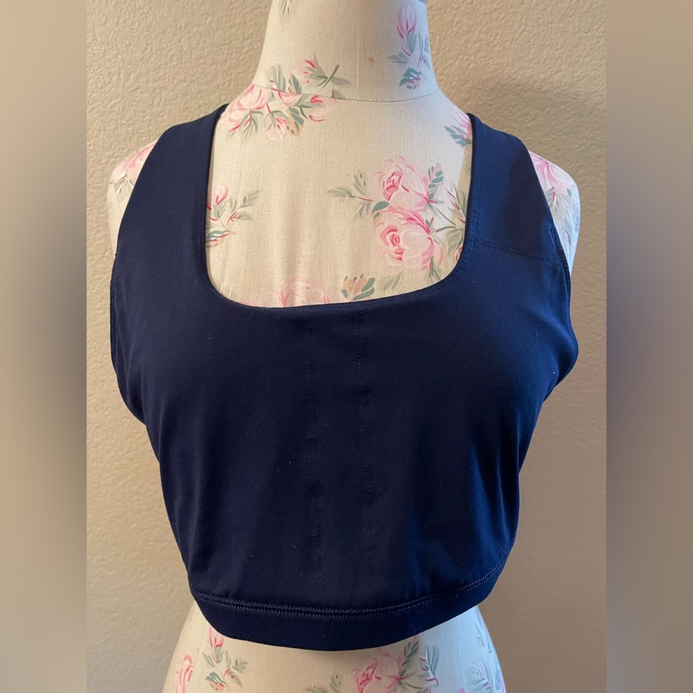 Women's Navy Blue sports bra